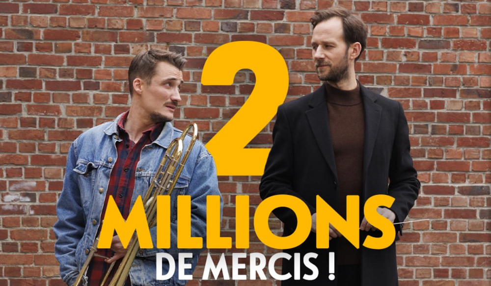 A Hit for THE MARCHING BAND! The film has passed 2 million admissions in France!